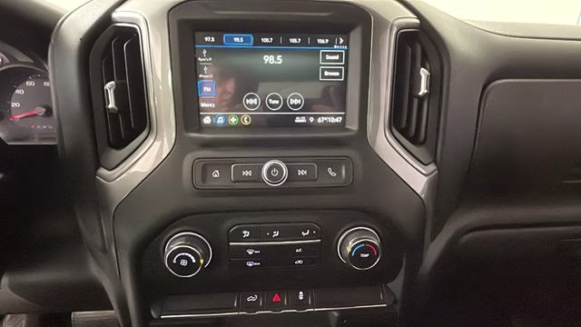 2019 Satin Steel Metallic Chevrolet Silverado 1500 Custom 4X4 Truck