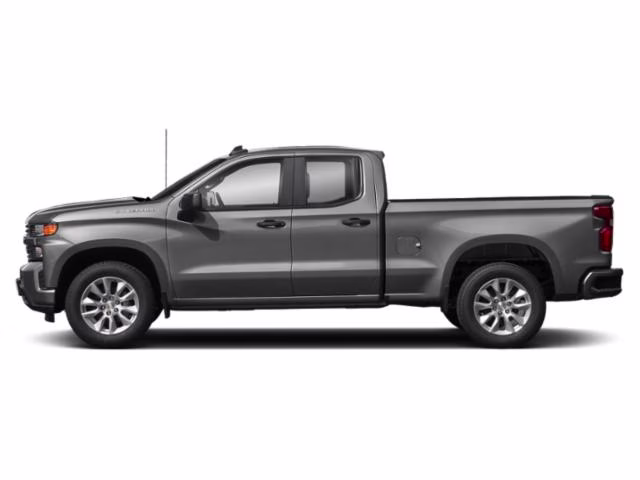 2019 Satin Steel Metallic Chevrolet Silverado 1500 Custom 4X4 Truck