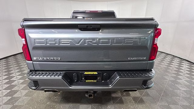 2019 Satin Steel Metallic Chevrolet Silverado 1500 Custom 4X4 Truck
