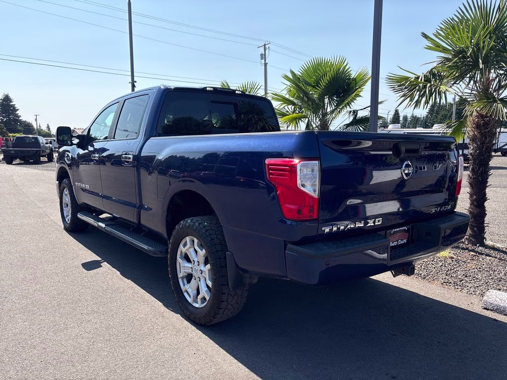 2017 Blue Nissan Titan XD SV 4X4 Truck