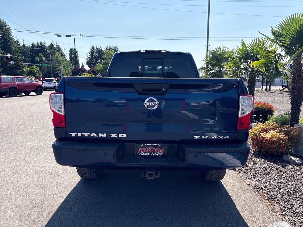 2017 Blue Nissan Titan XD SV 4X4 Truck