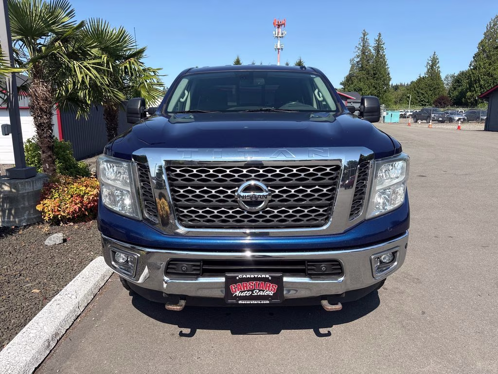 2017 Blue Nissan Titan XD SV 4X4 Truck
