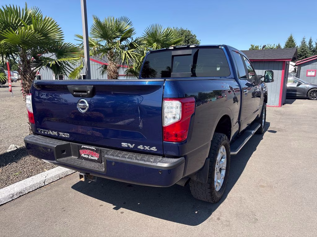 2017 Blue Nissan Titan XD SV 4X4 Truck