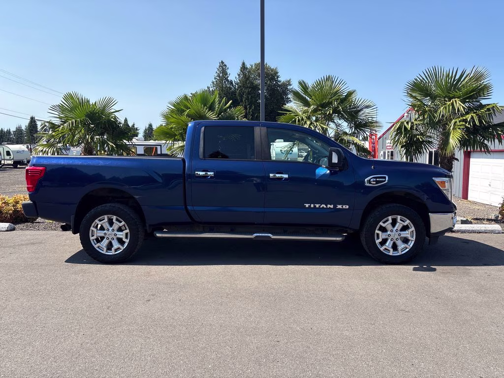 2017 Blue Nissan Titan XD SV 4X4 Truck