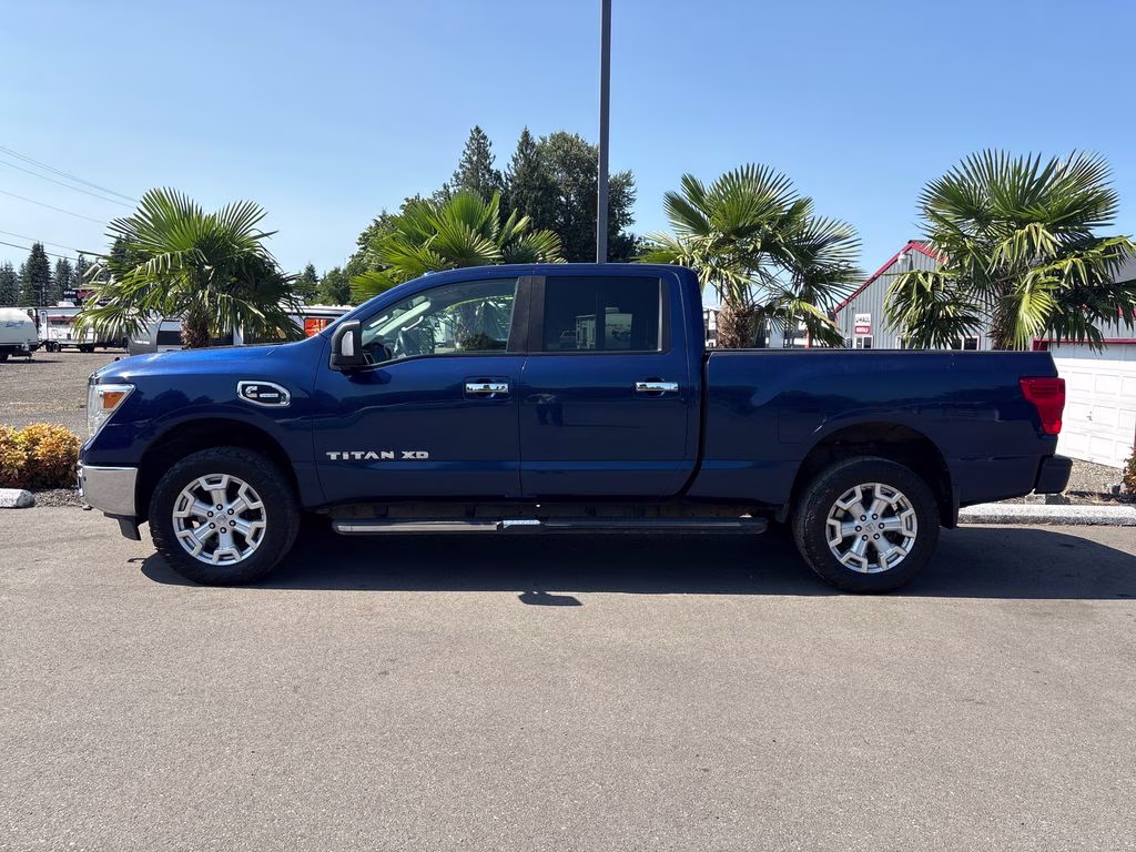 2017 Blue Nissan Titan XD SV 4X4 Truck