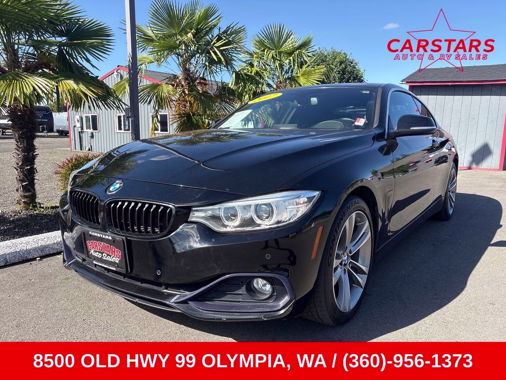 2017 Jet Black BMW 4 Series 430i RWD Coupe