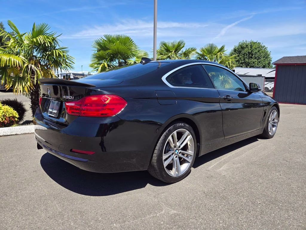 2017 Jet Black BMW 4 Series 430i RWD Coupe