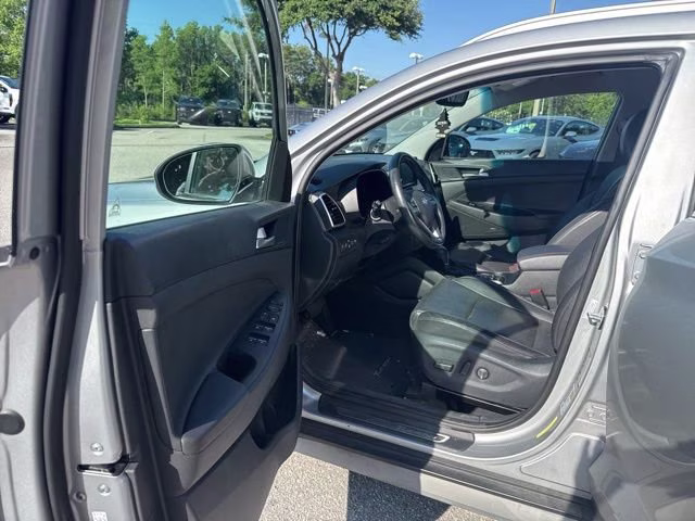 2020 Stellar Silver Hyundai Tucson Limited AWD SUV