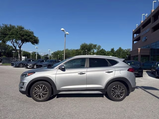 2020 Stellar Silver Hyundai Tucson Limited AWD SUV
