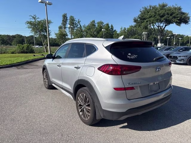 2020 Stellar Silver Hyundai Tucson Limited AWD SUV