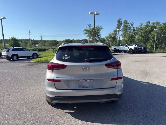 2020 Stellar Silver Hyundai Tucson Limited AWD SUV