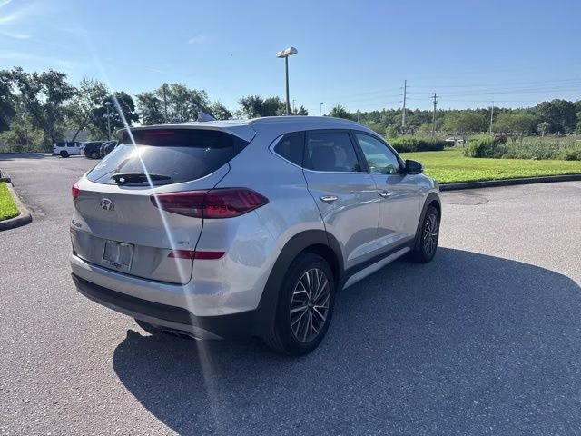 2020 Stellar Silver Hyundai Tucson Limited AWD SUV