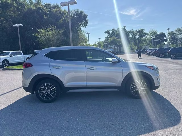 2020 Stellar Silver Hyundai Tucson Limited AWD SUV