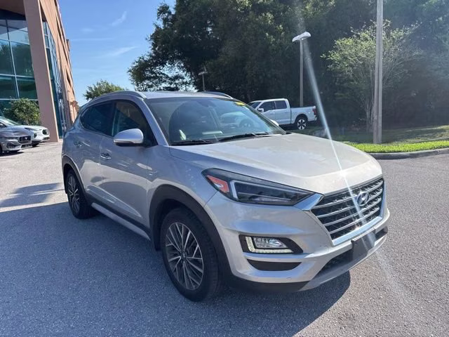 2020 Stellar Silver Hyundai Tucson Limited AWD SUV