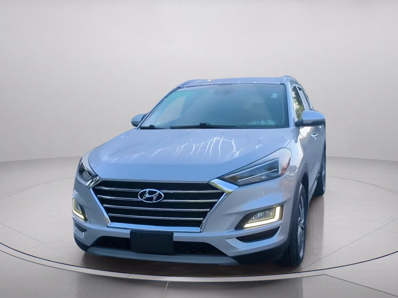2020 Stellar Silver Hyundai Tucson Limited AWD SUV