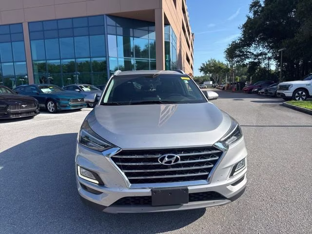 2020 Stellar Silver Hyundai Tucson Limited AWD SUV
