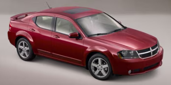 2008 Brilliant Black Crystal Pearlcoat Dodge Avenger SE FWD Sedan