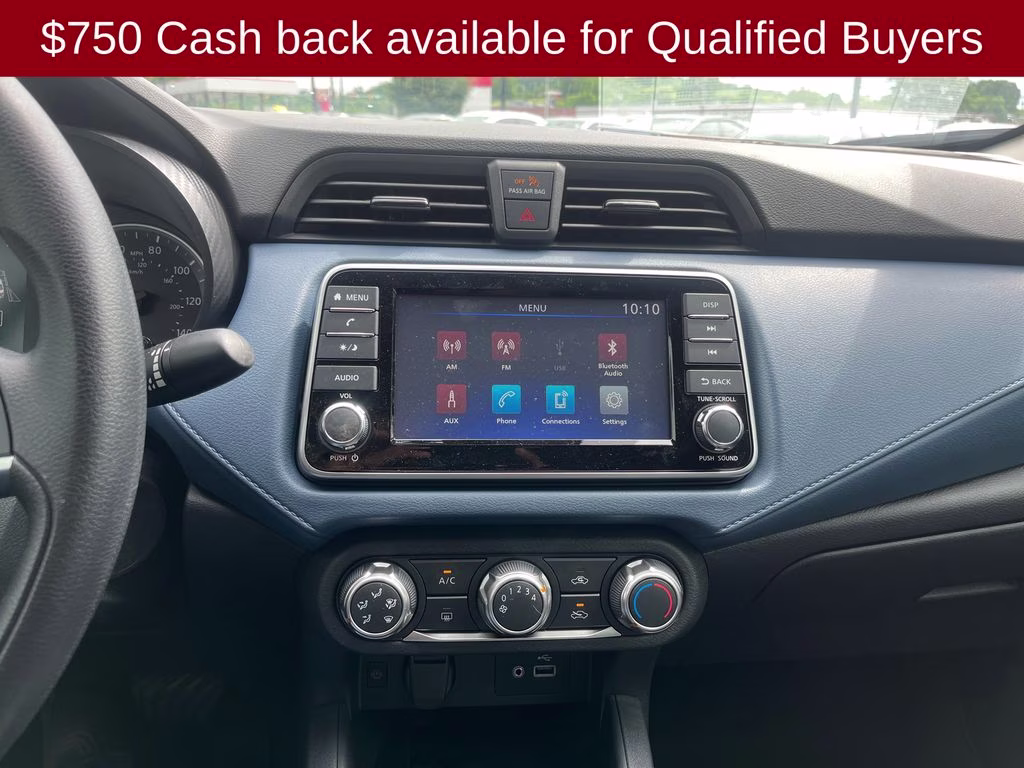 2025 Aspen White Tricoat Nissan Versa 1.6 SV FWD Sedan