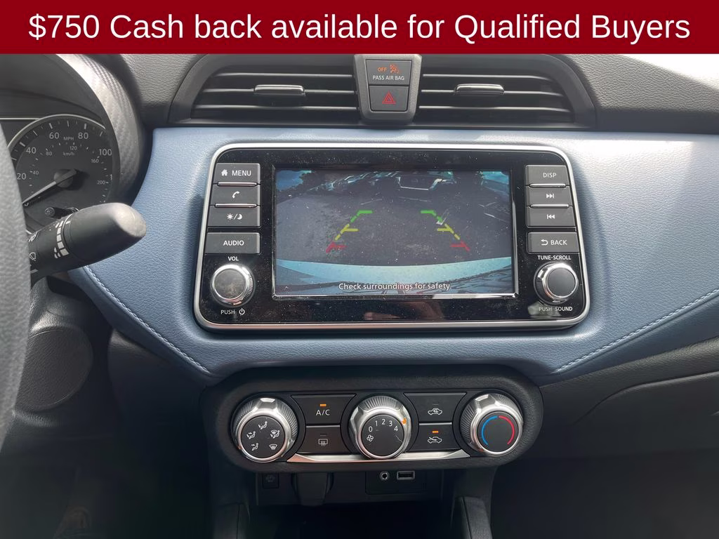 2025 Aspen White Tricoat Nissan Versa 1.6 SV FWD Sedan