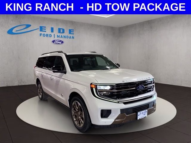 2026 Star White Metallic Tri-Coat Ford Expedition Max King Ranch 4X4 SUV