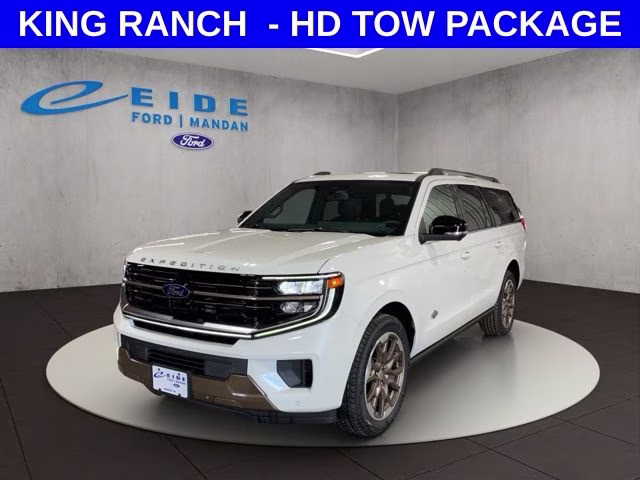 2026 Star White Metallic Tri-Coat Ford Expedition Max King Ranch 4X4 SUV