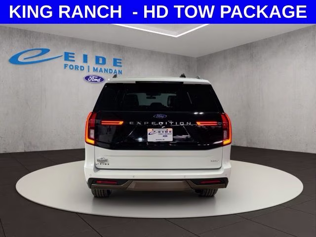 2026 Star White Metallic Tri-Coat Ford Expedition Max King Ranch 4X4 SUV