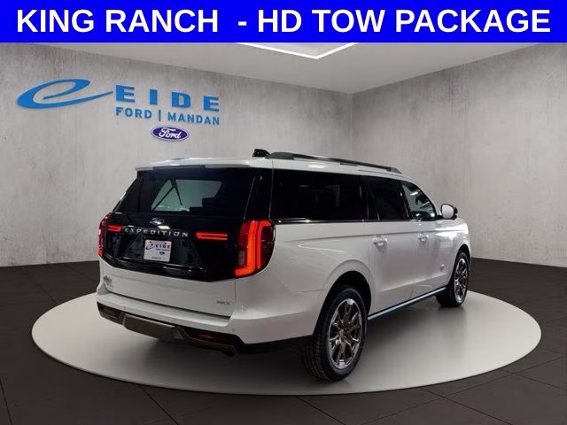 2026 Star White Metallic Tri-Coat Ford Expedition Max King Ranch 4X4 SUV