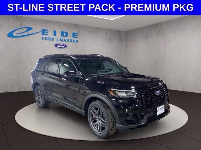 2026 Agate Black Metallic Ford Explorer ST-Line 4X4 SUV