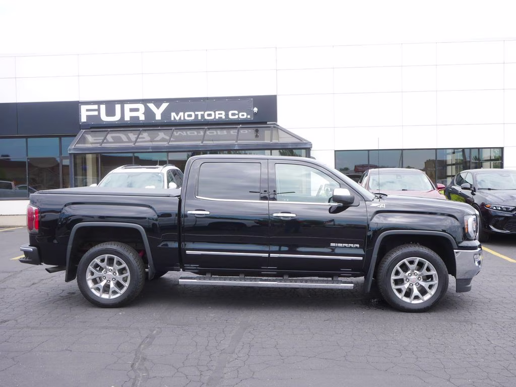 2018 Onyx Black GMC Sierra 1500 SLT 4X4 Truck