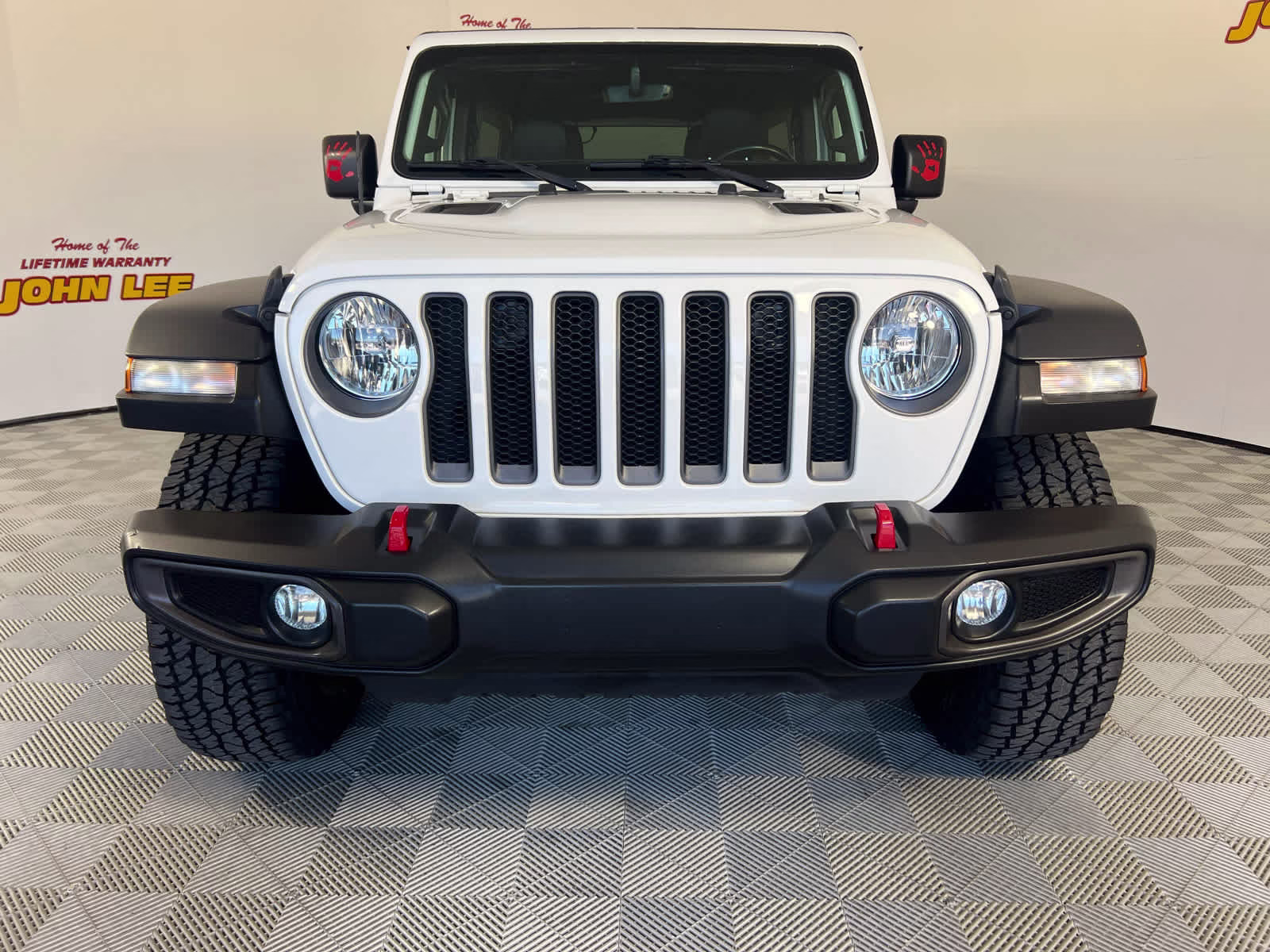 2021 Bright White Clearcoat Jeep Wrangler Unlimited Rubicon 4X4 SUV