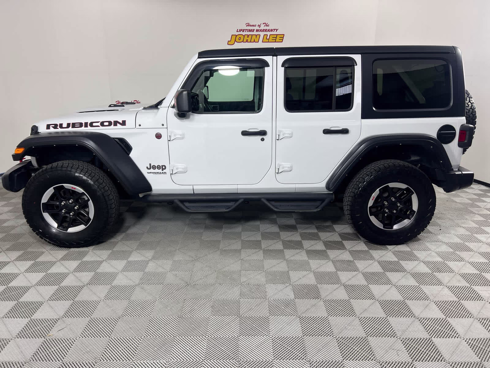 2021 Bright White Clearcoat Jeep Wrangler Unlimited Rubicon 4X4 SUV
