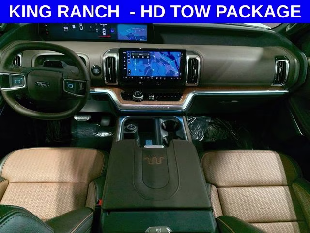 2026 Star White Metallic Tri-Coat Ford Expedition Max King Ranch 4X4 SUV