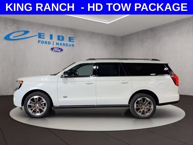 2026 Star White Metallic Tri-Coat Ford Expedition Max King Ranch 4X4 SUV