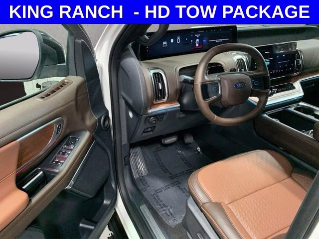 2026 Star White Metallic Tri-Coat Ford Expedition Max King Ranch 4X4 SUV