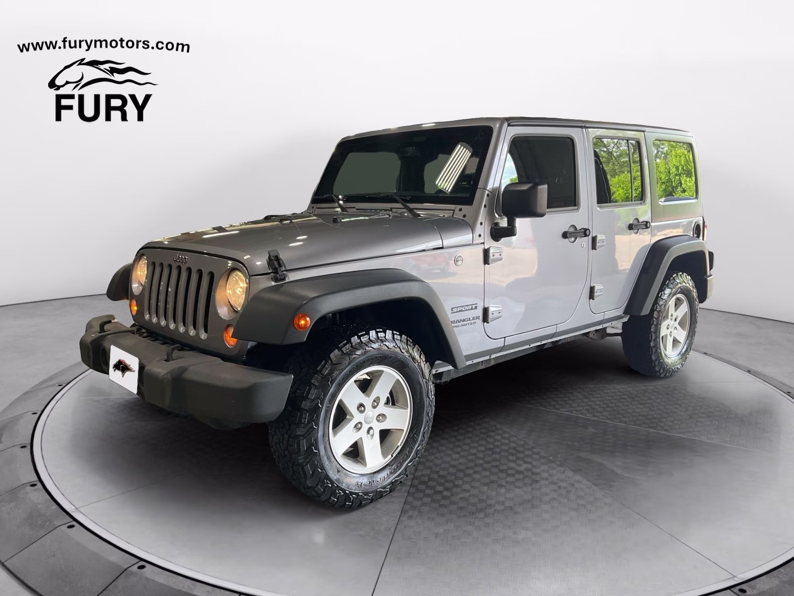 2017 Billet Silver Metallic Clearcoat Jeep Wrangler Unlimited Sport 4X4 SUV
