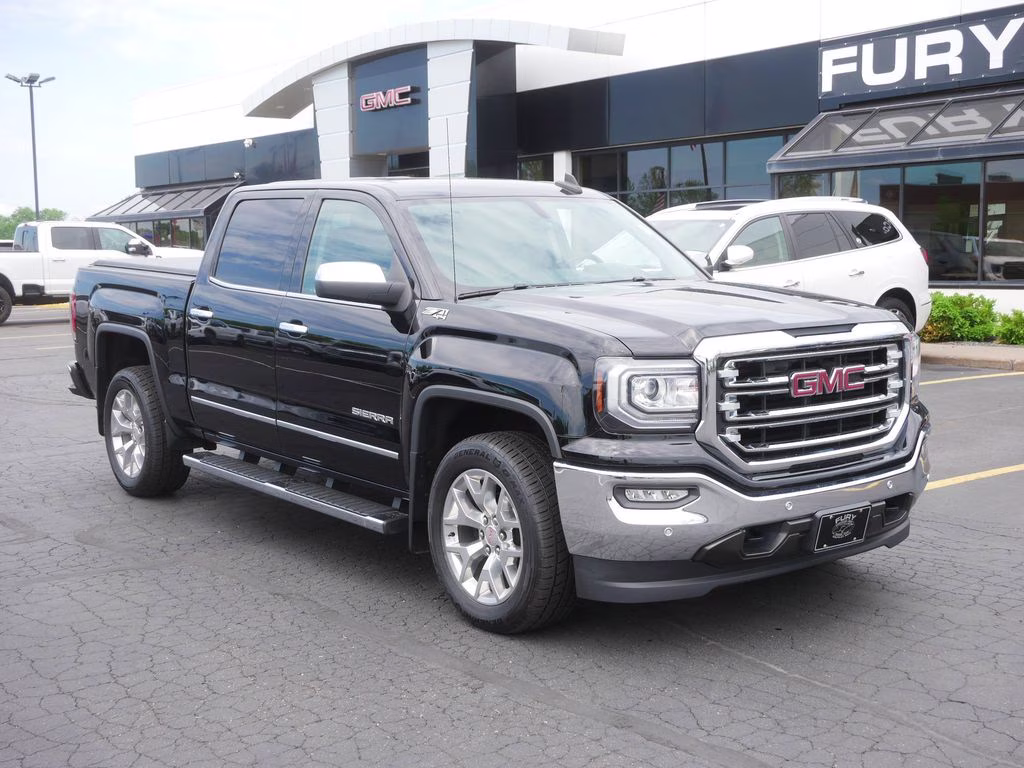 2018 Onyx Black GMC Sierra 1500 SLT 4X4 Truck