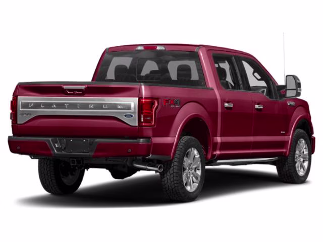 2015 Ruby Red Metallic Ford F-150 Platinum 4X4 Truck
