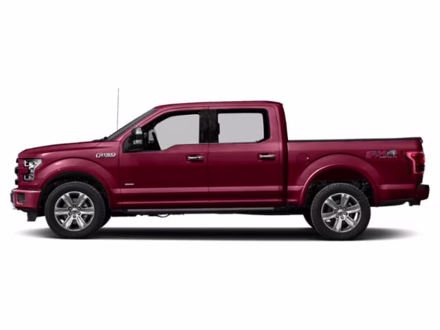 2015 Ruby Red Metallic Ford F-150 Platinum 4X4 Truck