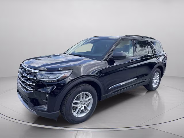2026 Agate Black Metallic Ford Explorer Active RWD SUV