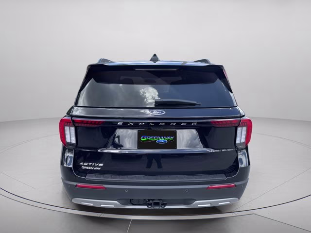 2026 Agate Black Metallic Ford Explorer Active RWD SUV
