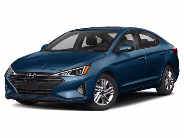 2020 Lakeside Blue Hyundai Elantra SE FWD Sedan