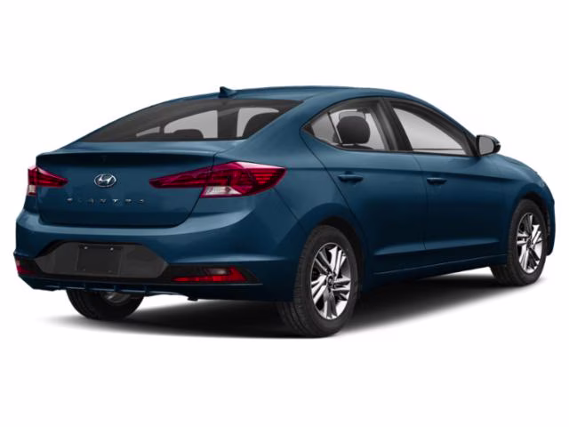 2020 Lakeside Blue Hyundai Elantra SE FWD Sedan
