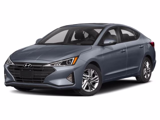 2020 Portofino Gray Hyundai Elantra SE FWD Sedan