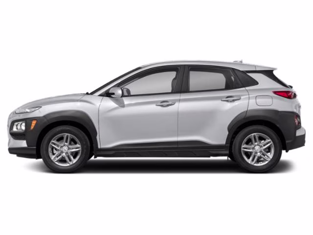 2020 Chalk White Hyundai Kona SE AWD SUV