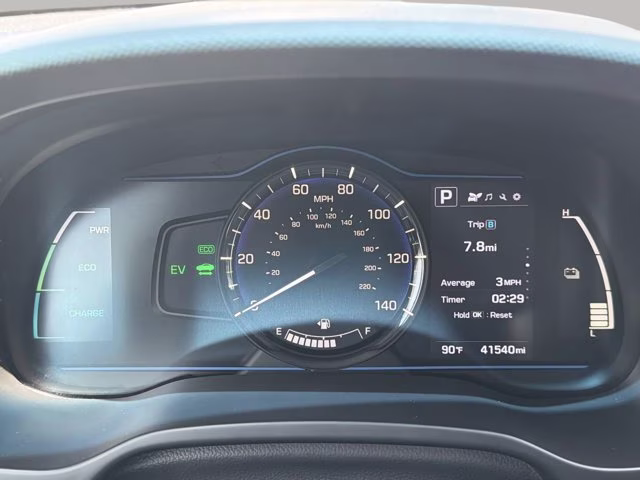 2018 Summit Gray Hyundai Ioniq Hybrid Blue FWD Hatchback