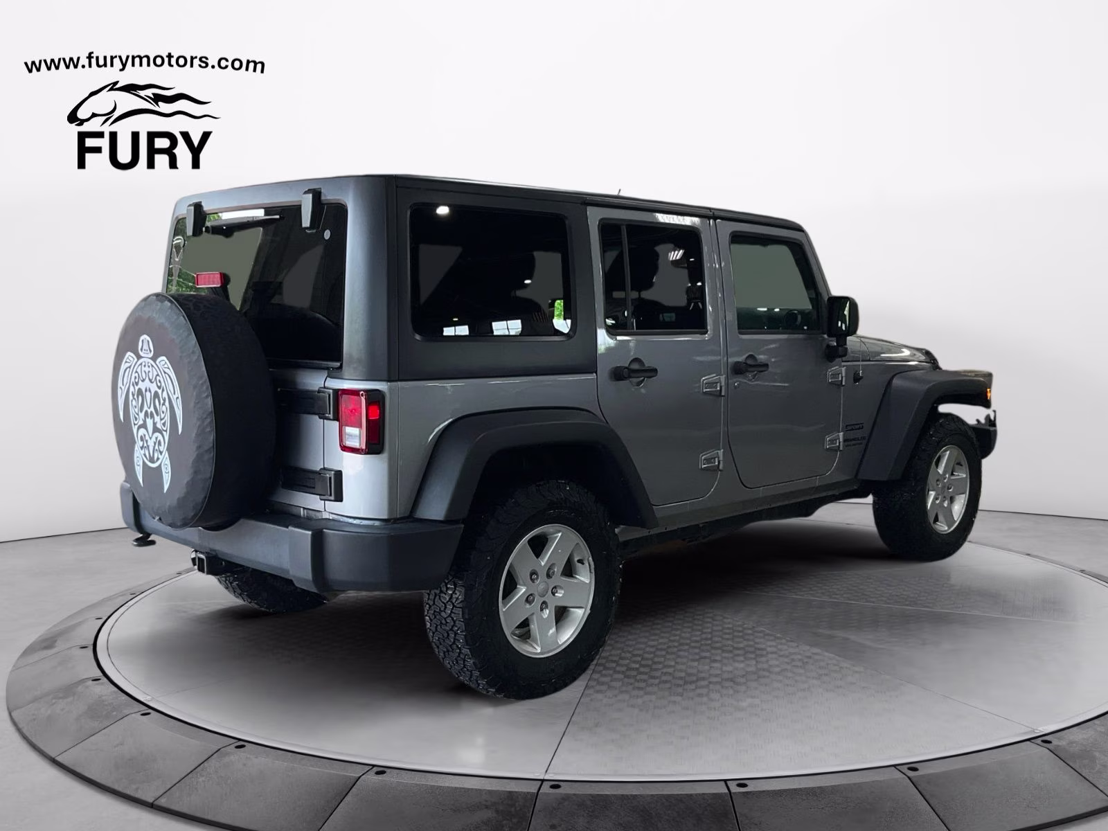 2017 Billet Silver Metallic Clearcoat Jeep Wrangler Unlimited Sport 4X4 SUV