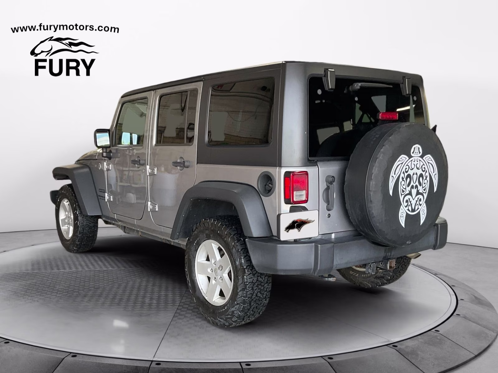 2017 Billet Silver Metallic Clearcoat Jeep Wrangler Unlimited Sport 4X4 SUV