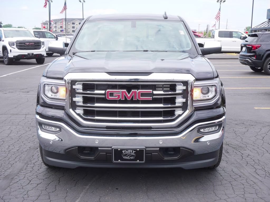 2018 Onyx Black GMC Sierra 1500 SLT 4X4 Truck