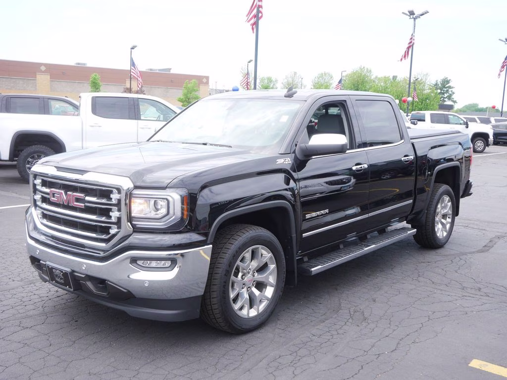 2018 Onyx Black GMC Sierra 1500 SLT 4X4 Truck
