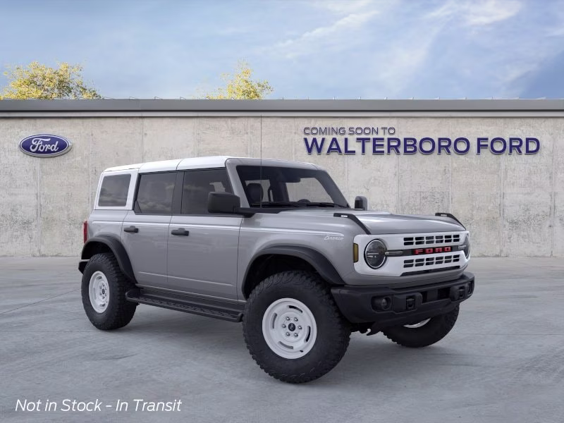 2026 Avalanche Gray Ford Bronco Heritage Edition 4X4 SUV
